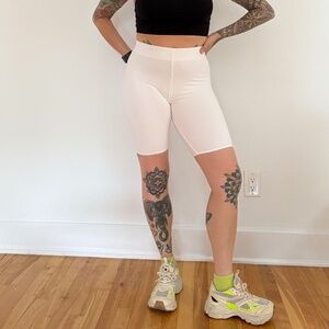 SKIN Pima cotton bike shorts